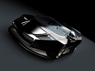 Картинка v8 twin turbo concept design by stefan schulze автомобили 3д