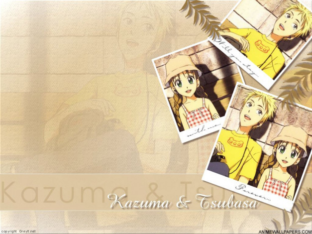 Обои картинки фото kazuma, tsubasa, аниме, kare, kano