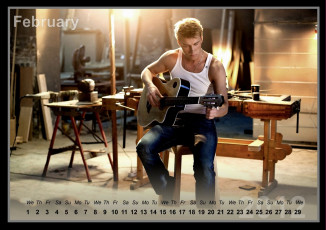 Картинка календари знаменитости алексей воробьев гитара