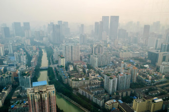 Картинка chengdu+китай города -+панорамы небоскребы дома chengdu панорама китай