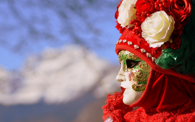 Обои картинки фото разное, маски,  карнавальные костюмы, маска, карнавал, италия, венеция