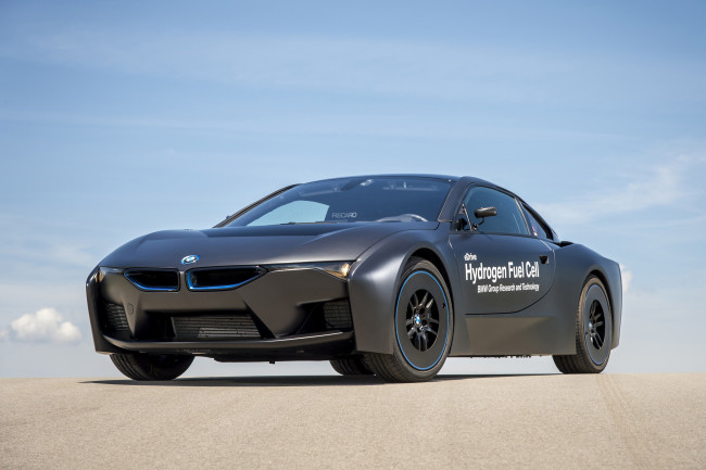 Обои картинки фото bmw i8 hydrogen fuel cell prototype 2015, автомобили, bmw, fuel, cell, hydrogen, i8, 2015, prototype