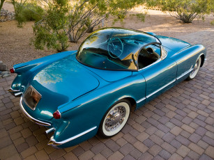 Картинка corvette+c1+bubbletop+1954 автомобили corvette c1 bubbletop 1954