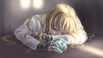 обоя аниме, violet evergarden, девушка