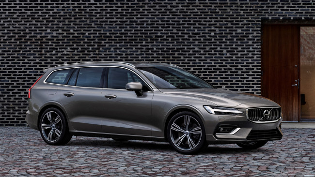 Обои картинки фото volvo v60 t6 awd inscription 2019, автомобили, volvo, v60, t6, awd, inscription, 2019