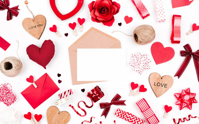 Обои картинки фото праздничные, день святого валентина,  сердечки,  любовь, hearts, любовь, сердечки, valentine's, day, романтика, red, decoration, gift, love, romantic