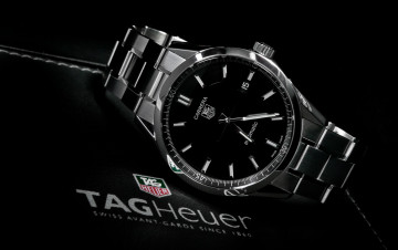 обоя бренды, tag heuer, часы, роскошные, tag, heuer, швейцария, циферблат, нержавеющая, сталь, наручные, простой, фон, черный, мужские, браслет