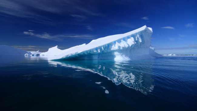 Обои картинки фото природа, моря, океаны, море, лёд, айсберг