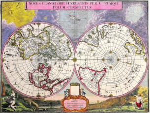 Картинка разное глобусы карты карта старинный полушария гравюры