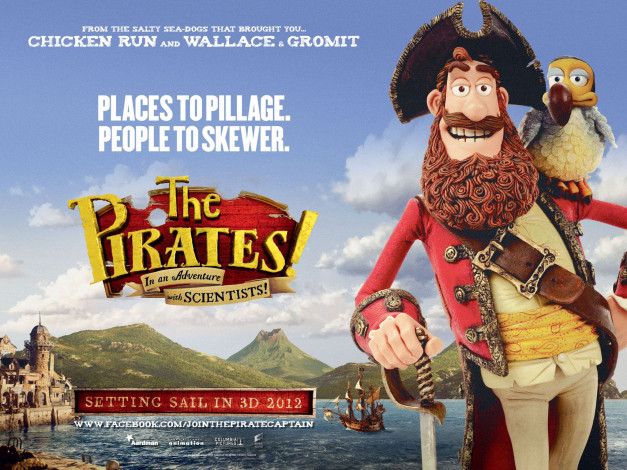 Обои картинки фото мультфильмы, the, pirates, band, of, misfits, пираты, неудачники