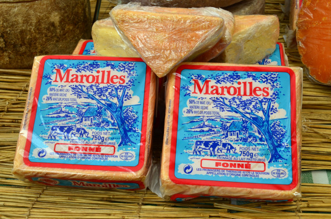 Обои картинки фото maroilles, еда, сырные изделия, сыр
