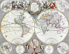 Картинка разное глобусы карты карта старинный гравюры