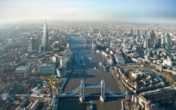 обоя лондон, города, великобритания, панорама