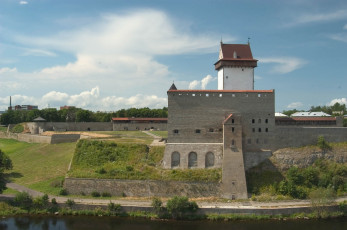 Картинка крепость ивангород города дворцы замки крепости