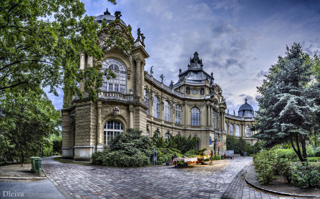 Обои картинки фото города, будапешт, венгрия, дворец