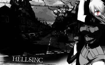 Картинка аниме hellsing хелсинг