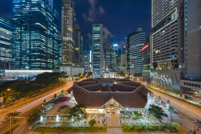 Обои картинки фото lau pa sat,  singapore, города, сингапур , сингапур, простор