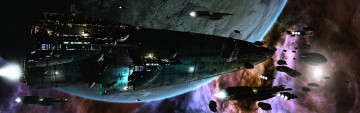 Картинка фэнтези космические+корабли +звездолеты +станции космос корабли астероиды планета