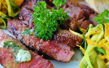 Картинка еда мясные+блюда петрушка мясо говядина зелень