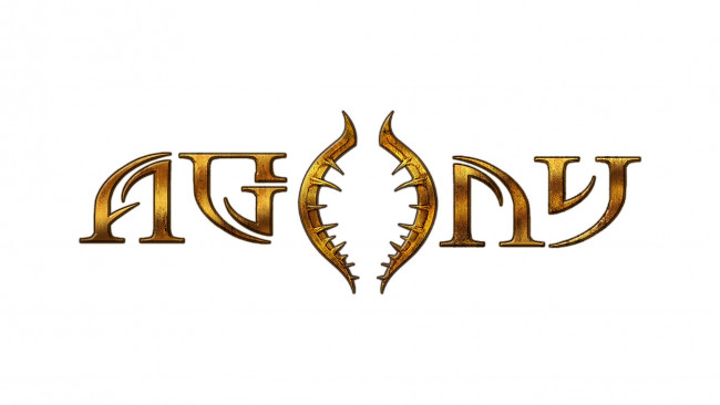 Обои картинки фото видео игры, agony, название, лого