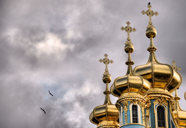 Обои картинки фото города, православные, церкви, монастыри, купола, кресты, церковь