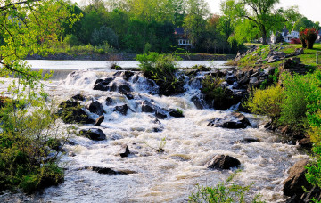 Картинка река природа реки озера поток камни пейзаж