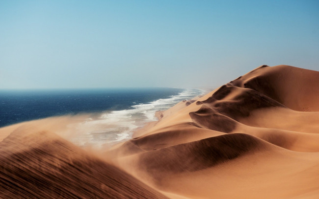 Обои картинки фото природа, побережье, песок, пустыня, море