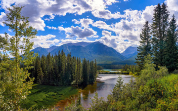 Картинка banff+national+park canada alberta природа реки озера banff national park