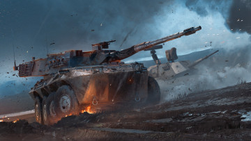 Картинка видео+игры war+thunder танки грязь