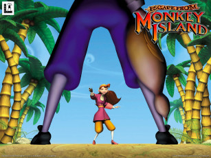 Картинка видео игры escape from monkey island