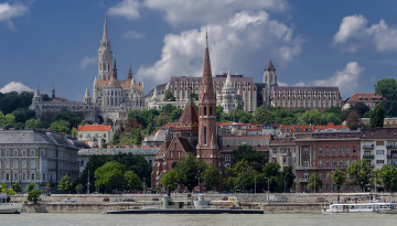 обоя budapest, города, будапешт , венгрия, столица, панорама