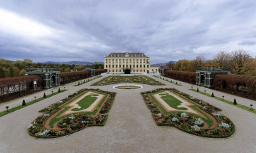 Картинка sch& 246 nbrunn +b& 233 cs+-+wien +austria города вена+ австрия парк дворец