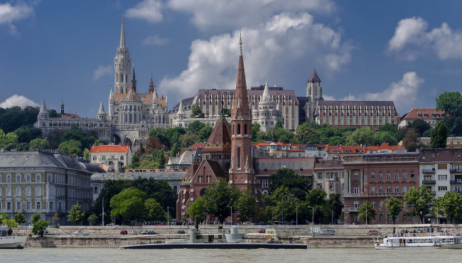 Обои картинки фото budapest, города, будапешт , венгрия, столица, панорама