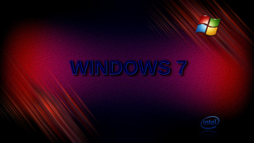 обоя компьютеры, windows 7 , vienna, логотип, фон