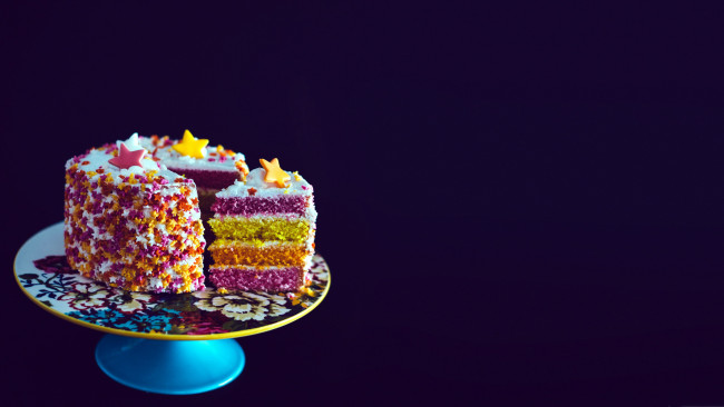 Обои картинки фото еда, торты, торт, праздничный, многослойный