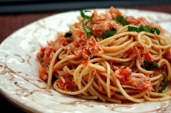 обоя еда, макаронные блюда, спагетти, макароны, паста