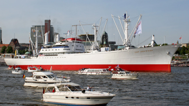 Обои картинки фото cap, san, diego, корабли, грузовые, суда, груз, море, корабль