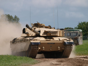 Картинка challenger+1 техника военная+техника танк бронетехника