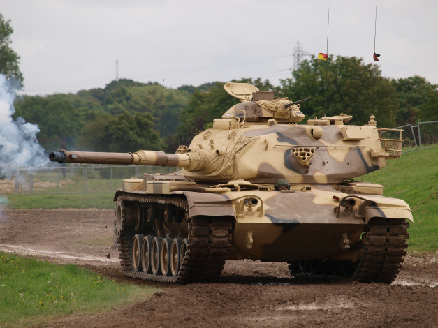Обои картинки фото m60a3, техника, военная техника, танк, бронетехника