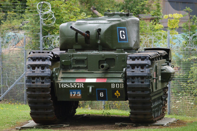 Обои картинки фото churchill mark ii, техника, военная техника, танк, бронетехника