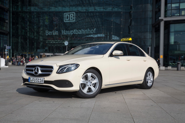 Обои картинки фото автомобили, mercedes-benz, e, 200, 2016г, w213, d, taxi