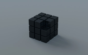 Картинка 3д графика modeling моделирование кубик