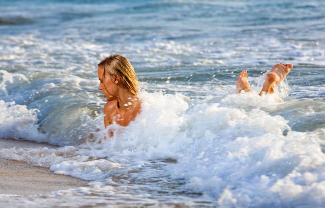 Обои картинки фото _Unsort -НЕ ВЫБИРАТЬ  , девушки, , не, выбирать, блондинка, море