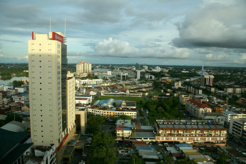 Картинка малайзия кучинг города панорамы