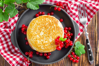 Картинка еда блины +оладьи currants pancakes food смородина блинчики