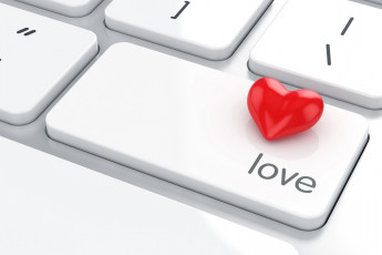 Картинка праздничные день+святого+валентина +сердечки +любовь keyboard сердце любовь клавиатура love heart