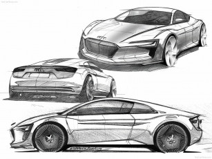 Картинка автомобили рисованные