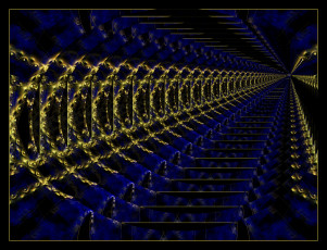 Картинка 3д графика fractal фракталы узор тёмный абстракция