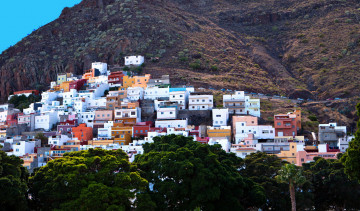 Картинка испания канарские острова санта крус де тенерифе города панорамы