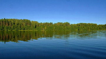 Картинка оз светлояр природа реки озера озеро лес небо